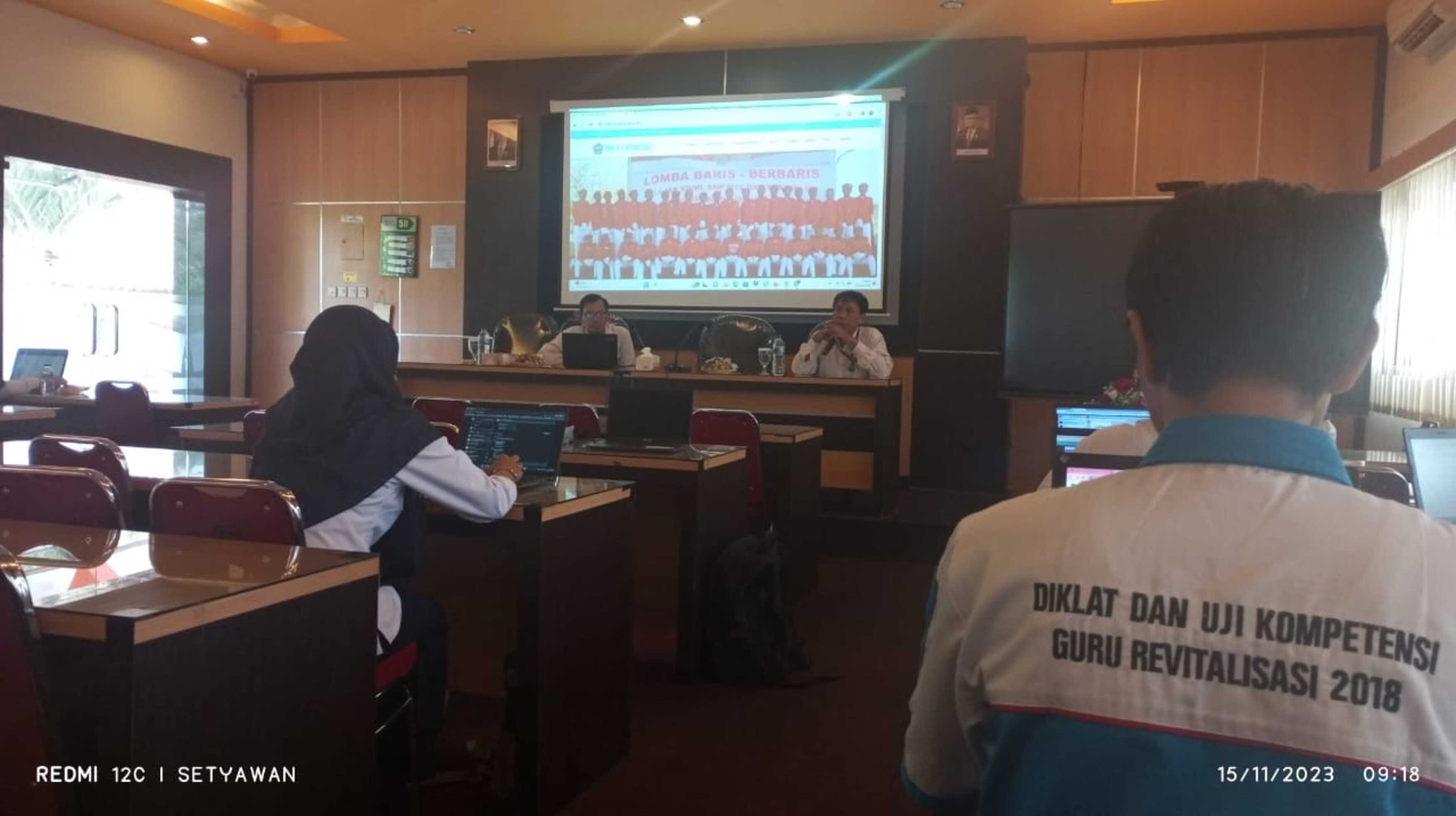 Wokshop Optimalisasi Web SMKN 3 Wonosari