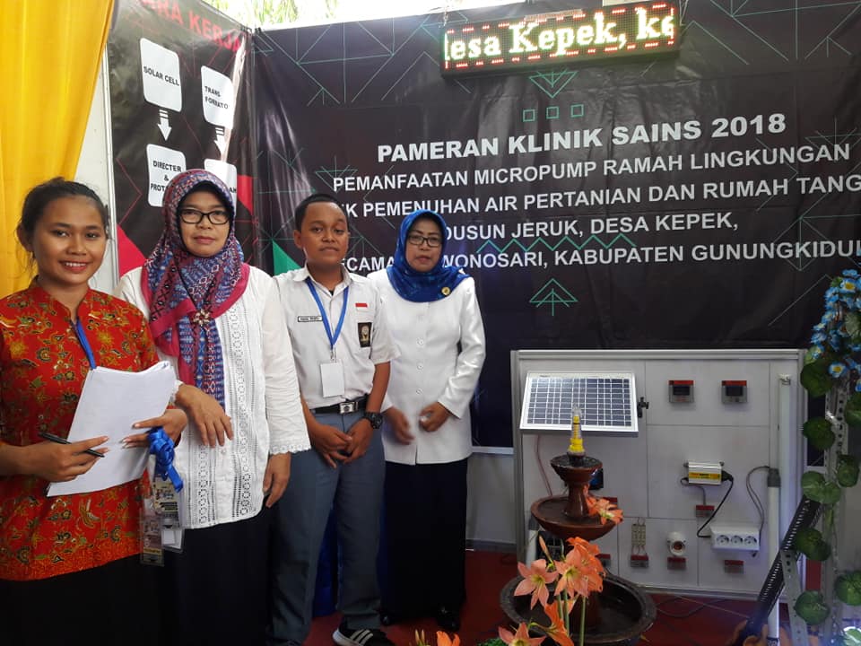 Karya teknologi tepat guna siswa SMKN 3 Wonosari
